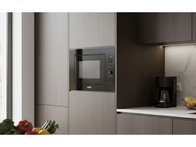 Micro-ondes Encastrable 25L 900W 8 Fonctions Digital Noir – EFM-25-XGA-BL