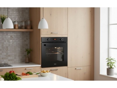 Four Encastrable Électrique 60 cm 76L 8 Programmes Chaleur Tournante Digital – FEE-5544-BL