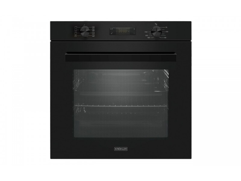 Four Encastrable Électrique 60 cm 76L 8 Programmes Chaleur Tournante Digital – FEE-5544-BL