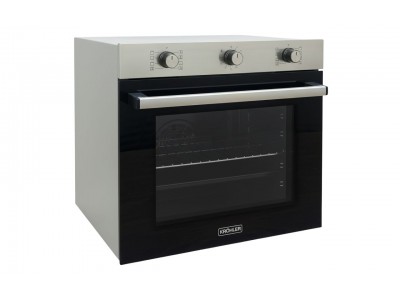 Four Encastrable Électrique 60 cm 65L 8 Programmes Verre & Inox Classe A+ – FEE-8888-IN