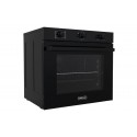 Four Encastrable Électrique 60 cm 65L 8 Programmes Verre Noir Classe A+ – FEE-8888-BL