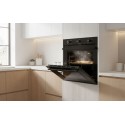 Four Encastrable Électrique 60 cm 65L 8 Programmes Verre Noir Classe A+ – FEE-8888-BL