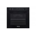 Four Encastrable Électrique 60 cm 65L 8 Programmes Verre Noir Classe A+ – FEE-8888-BL