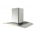 Hotte Îlot 90 cm Verre & Inox 650 m³/h avec Écran Digital – EKH-SWA90-IN