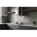 Hotte Îlot 90 cm Verre & Inox 650 m³/h avec Écran Digital – EKH-SWA90-IN