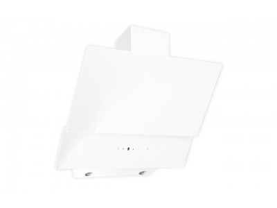 Hotte Cheminée 90 cm Verre Trempé Blanc 650 m³/h avec Écran Digital – EKH-MOD90-WH