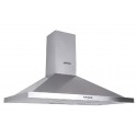 Hotte Cheminée 90 cm Inox 450 m³/h Commandes Mécaniques – EKH-GUS90-IN