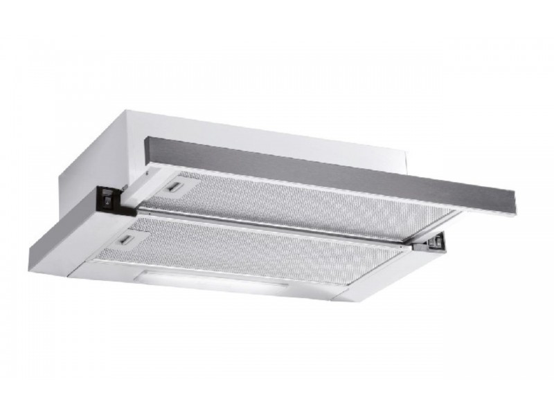 Hotte Tiroir 90 cm Inox 460 m³/h Double Moteur – EKH-TIR90-IN