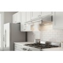 Hotte Sous Meuble 90 cm Inox 460 m³/h Double Moteur avec Visière Verre – EKH-CLA90-IN