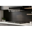 Hotte Sous Meuble 60 cm Noir 280 m³/h avec Visière Verre – EKH-CLA60-BL