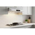 Hotte Sous Meuble 60 cm Blanc 280 m³/h avec Visière Verre – EKH-CLA60-WH