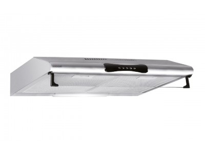 Hotte Sous Meuble 70 cm Inox 460 m³/h Double Moteur avec Visière Verre – EKH-CLA70-IN