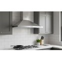 Hotte Cheminée 60 cm Inox 450 m³/h avec Double Éclairage – EKH-GUS60-IN