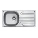 Évier Cuisine 1 Bac avec Égouttoir Inox 304 760 mm – EKE-760-CMM