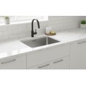 Évier Sous Plan 1 Bac Inox 304 Satiné 445 mm – EKE-360-D