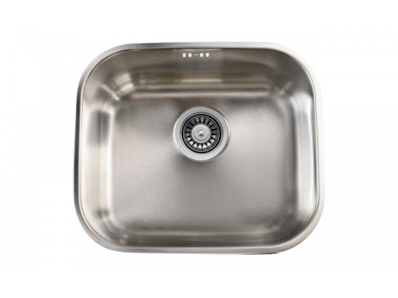 Évier Sous Plan 1 Bac Inox 304 Satiné 445 mm – EKE-360-D