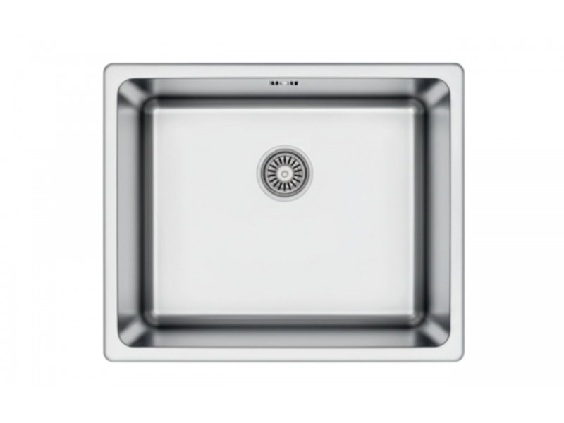 Évier Carré 1 Bac Inox 301 Satiné 540 mm – EKE-540-ASS