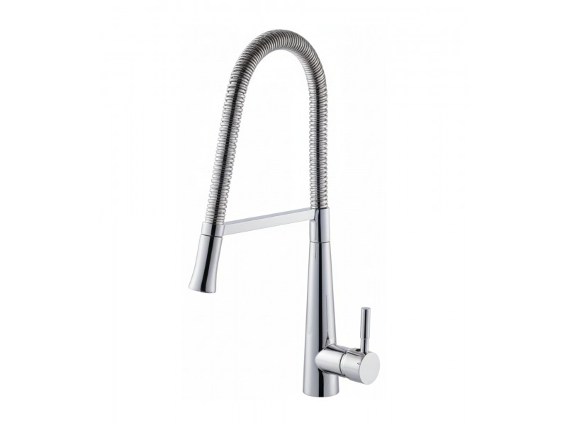 Mitigeur Cuisine Chromé avec Douchette Flexible Inox Anticalcaire – UM-2023-CR