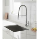 Mitigeur Cuisine Chromé avec Douchette Flexible Inox Anticalcaire – UM-2023-CR