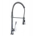 Mitigeur Cuisine Chromé avec Douchette Flexible Inox Anticalcaire – UM-2010-CR