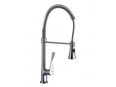 Mitigeur Cuisine Chromé avec Douchette Flexible Inox Anticalcaire – UM-2010-CR