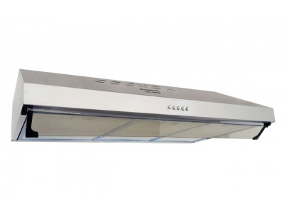 Hotte Sous Meuble 60 cm Inox 460 m³/h 2 Moteurs avec Éclairage et Filtres – EKH-SQR60-IN
